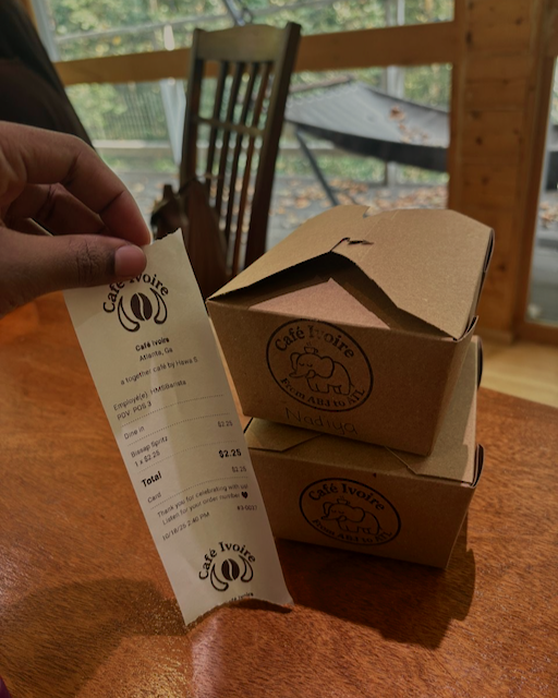 Café Ivoire pop-up atmosphere